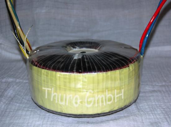 Toroidal transformer with copper